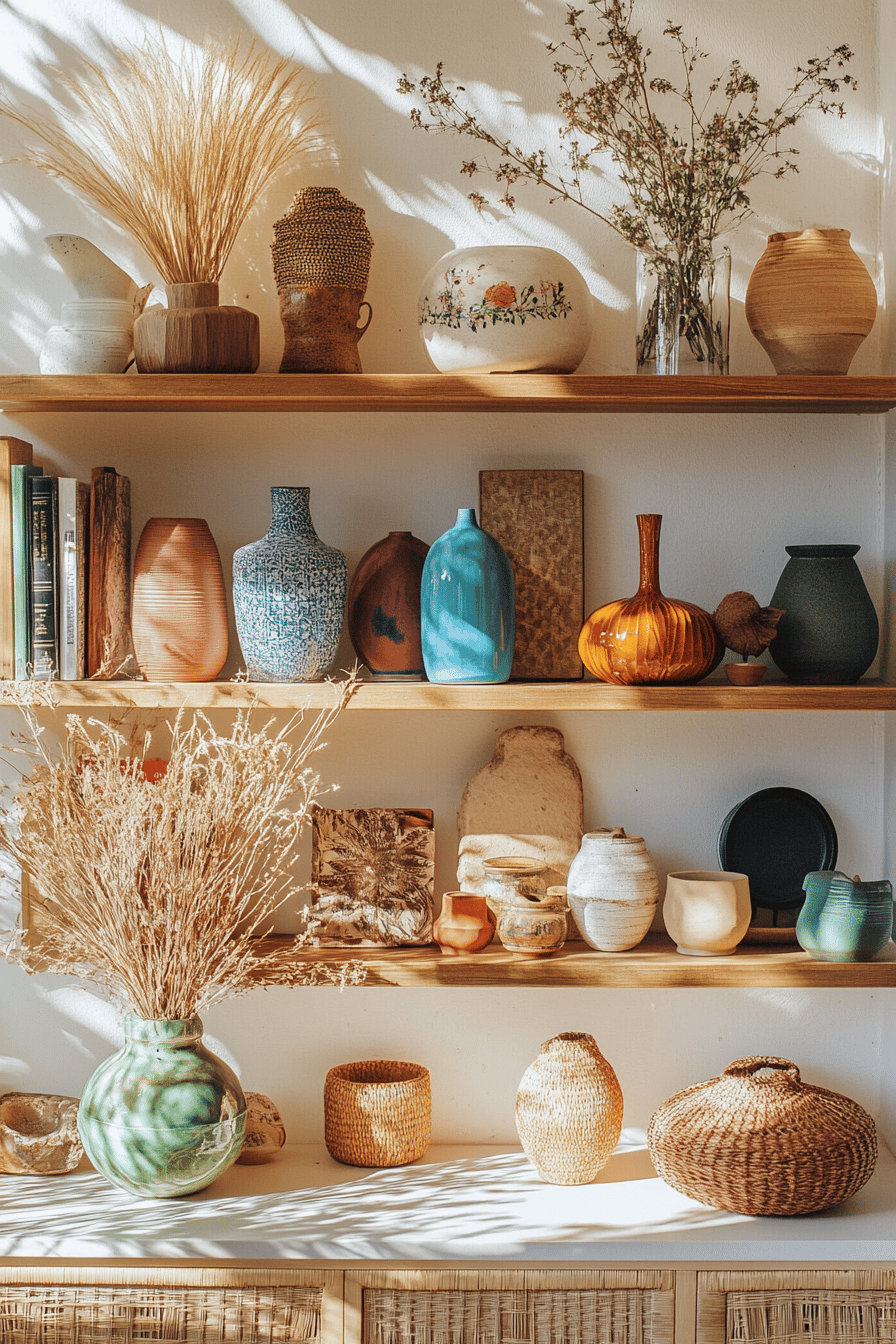 boho-wohnzimmer-offene-regale