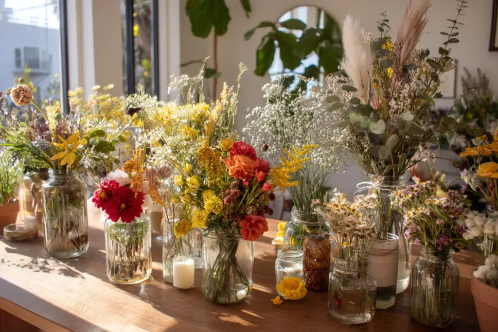 11 frische Ideen, wie du Gläser im Frühling kreativ dekorierst