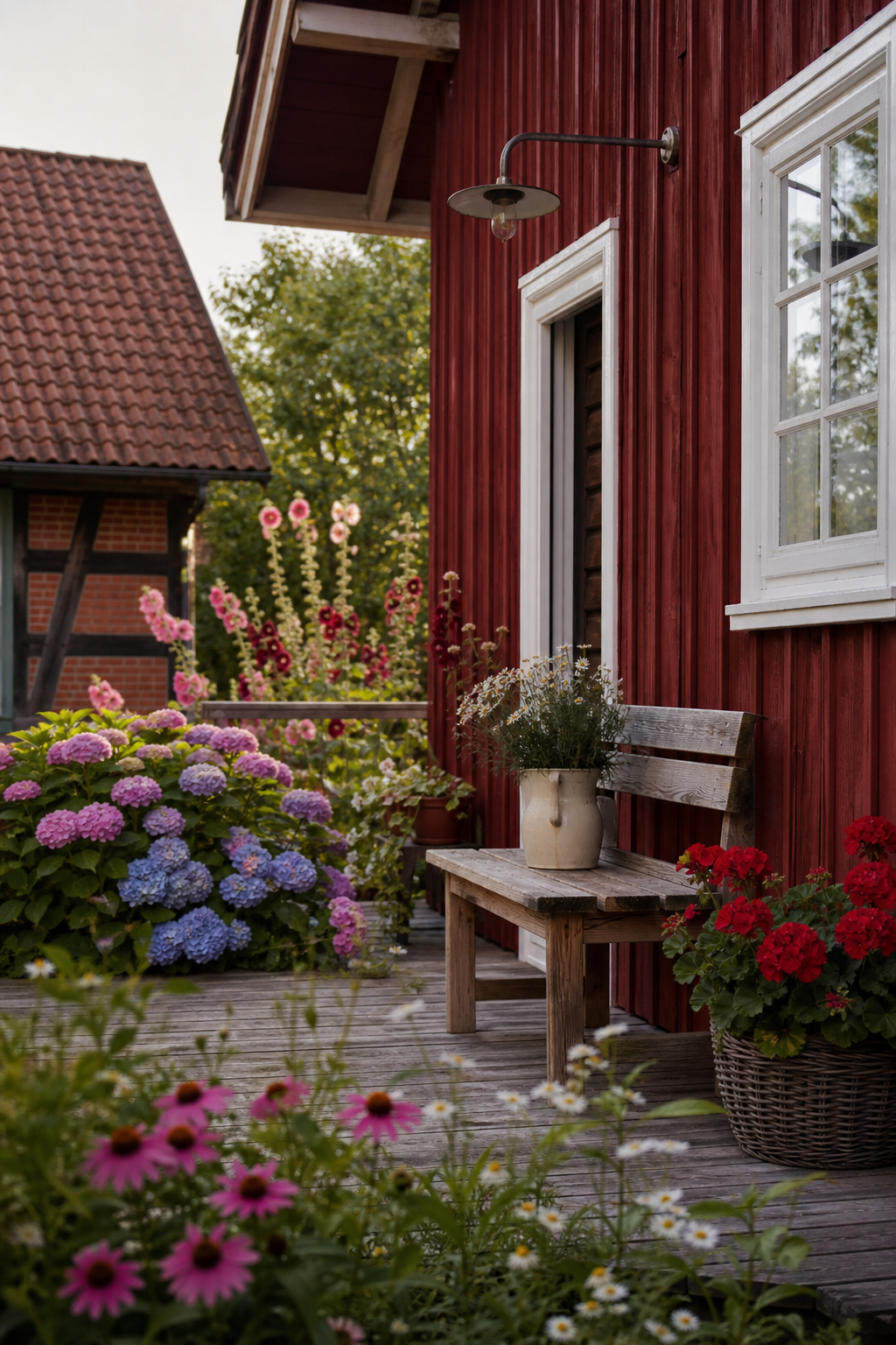 schwedenhaus-innen-ideen: 5. Falun-Rote Akzentwand