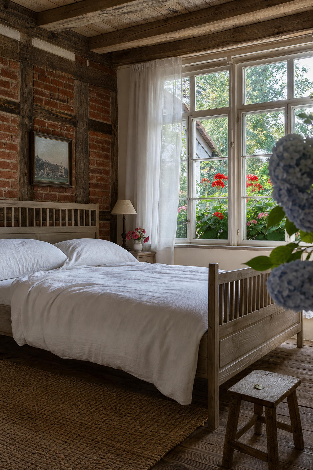 schwedenhaus-innen-ideen: 6. Schwedenbett aus Holz