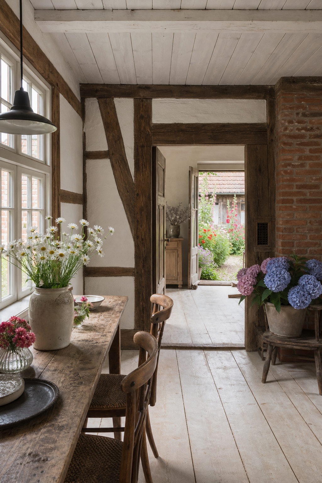 schwedenhaus-innen-ideen: 15. Holz an Boden UND Decke