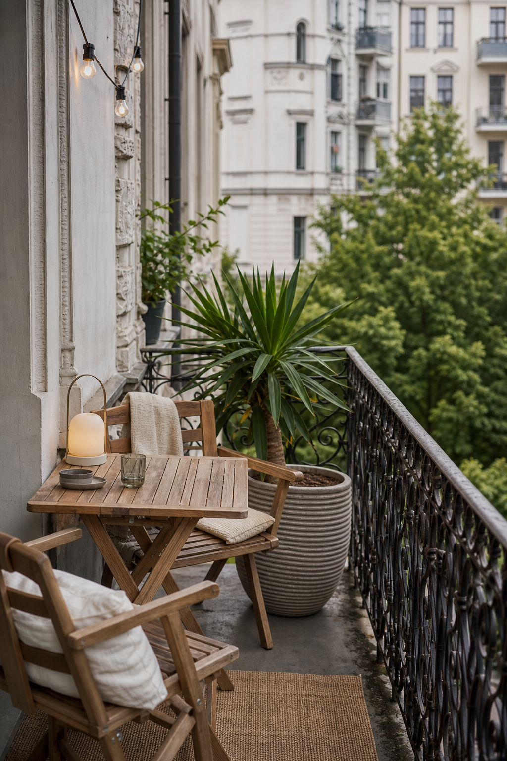 skandinavischer-balkon: 20. Hartlaubpflanze als pflegeleichter Solitär