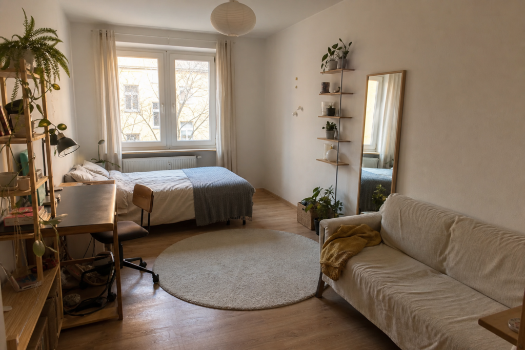 16 Ideen für ein kleines quadratisches Zimmer zum cleveren Einrichten
