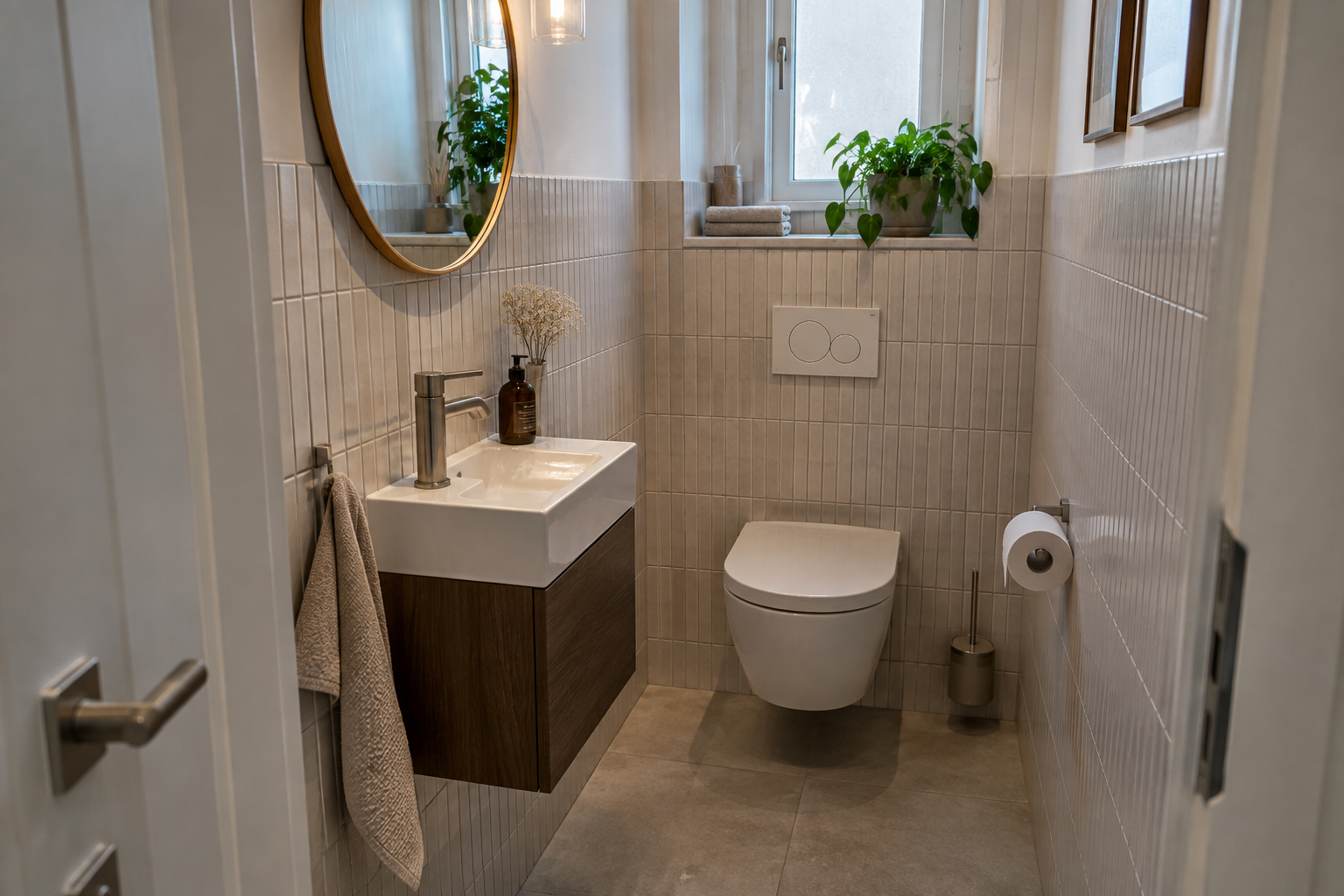 13 typische Fehler beim kleinen Gäste-WC modern einrichten – und bessere Lösungen