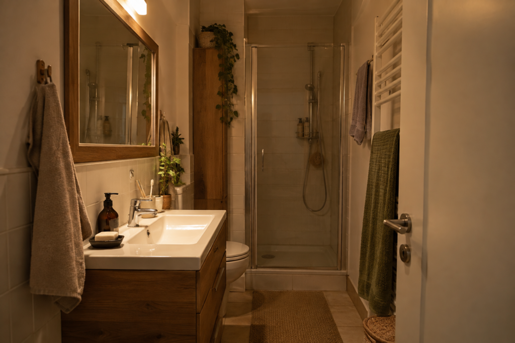 15 Wege, wie du kleine Badezimmer ohne Fenster mit neuer Inspiration gestaltest