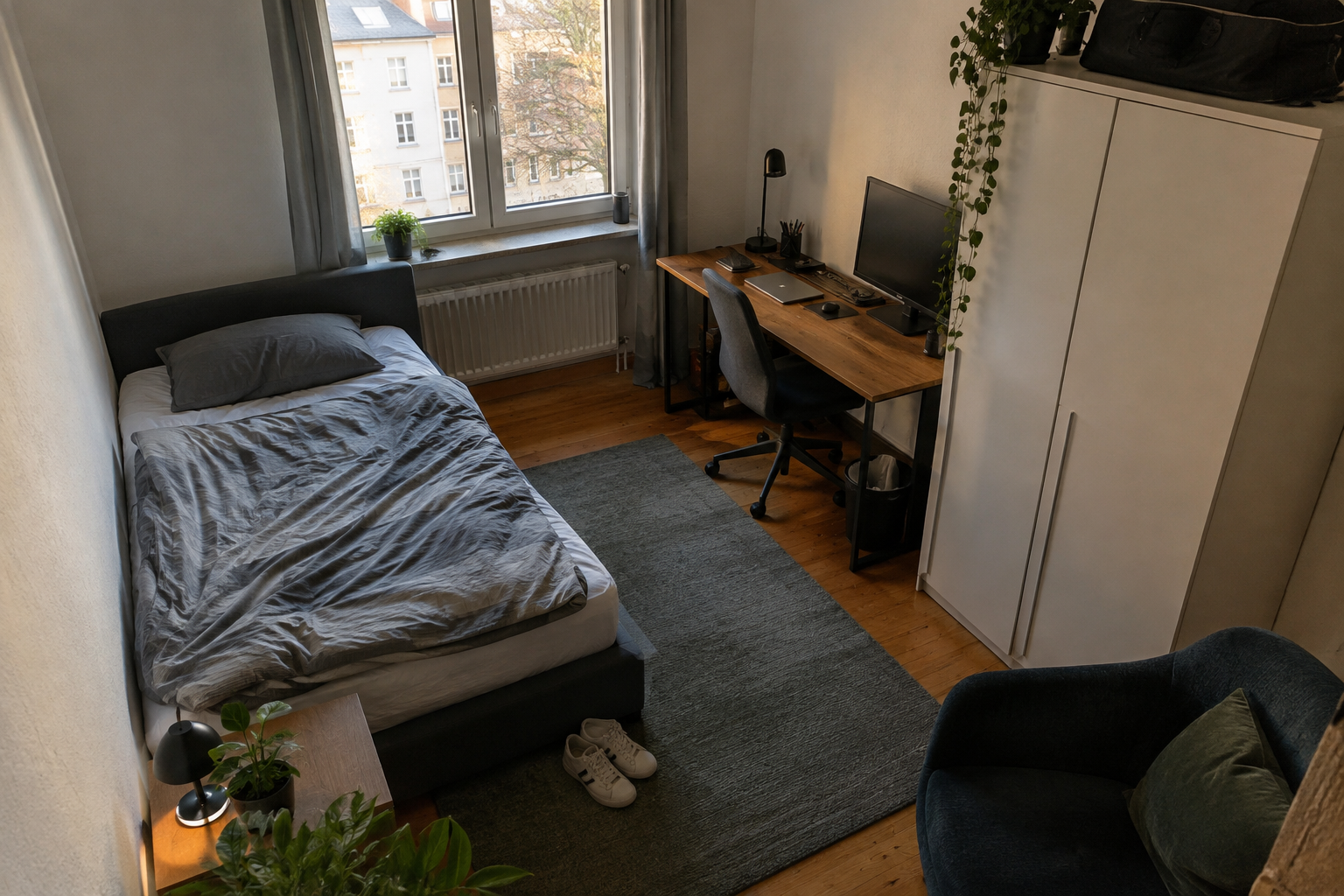 Typische Fehler, wenn du ein kleines Zimmer als Mann einrichtest – und bessere Lösungen